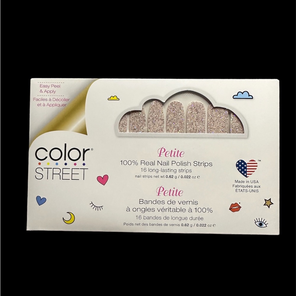 Color street nail strips - tiny and shiny